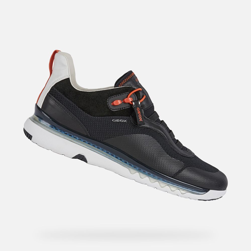 Tenis Geox Homem Pretas - Levita - WRUIY0541